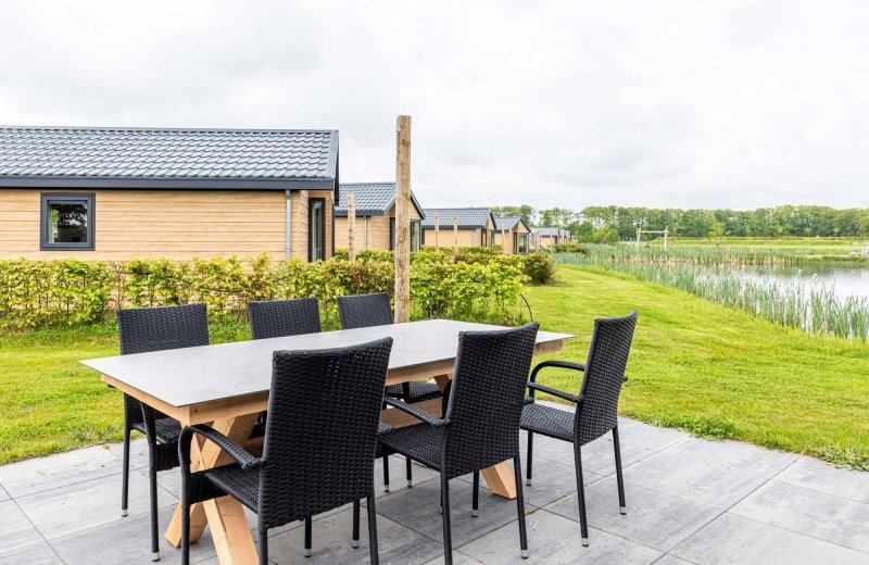 Chalet 6 personen terras