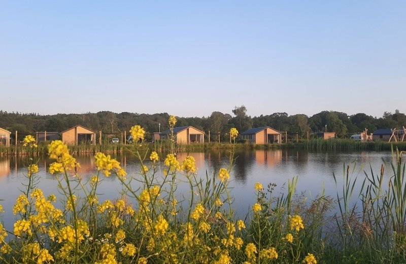 Chalet campingplatz bosrand ijsselmeer