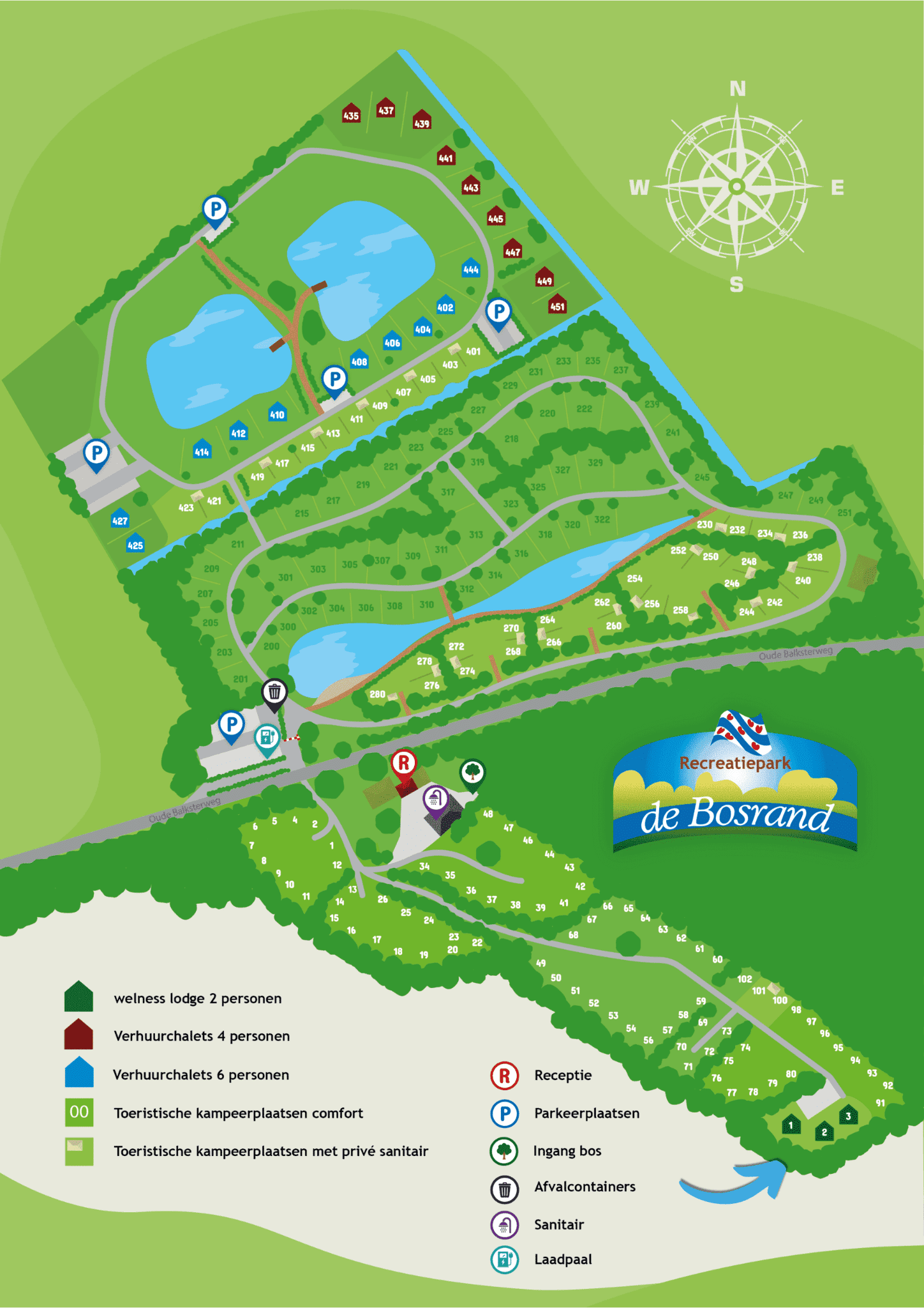 Plattegrond Wellness Huisje met Sauna en Hottub
